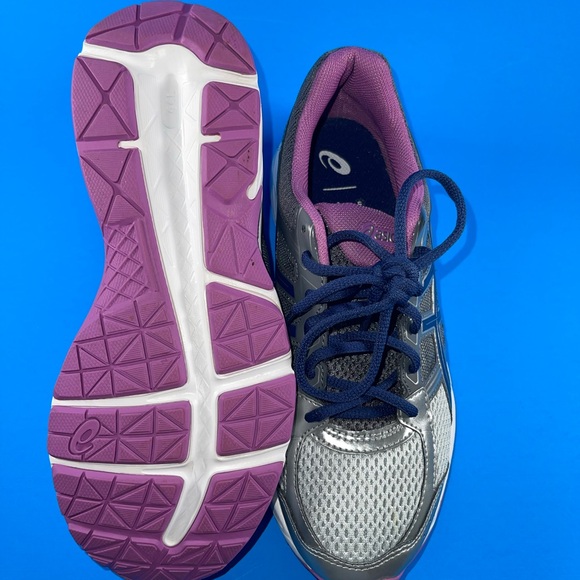 Asics Gel-Contend 4 Silver/Campanula/Carbon - Picture 10 of 11